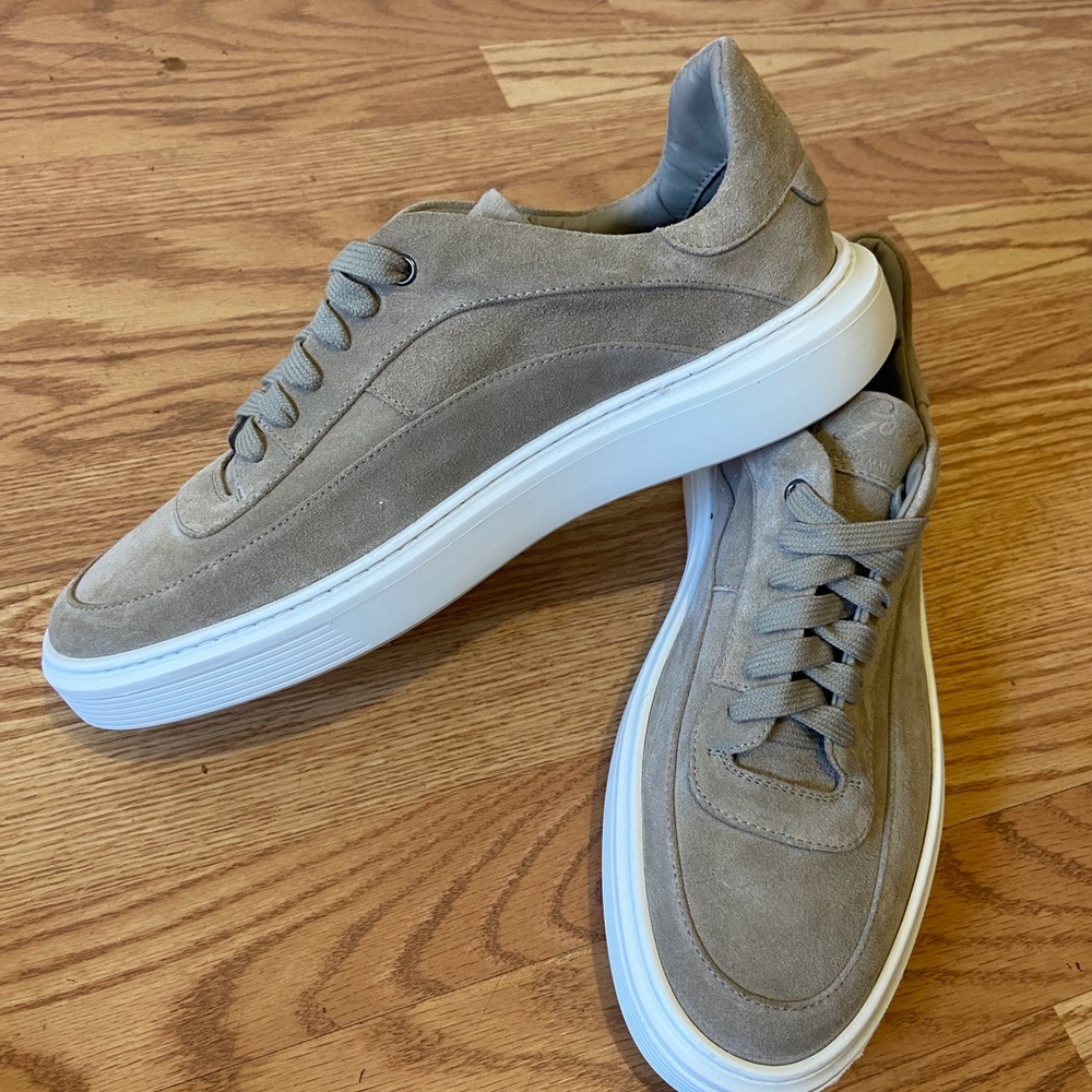 Good Man Brand Men’s LowTop Sneakers In Sand Size 10 New Without Tags
